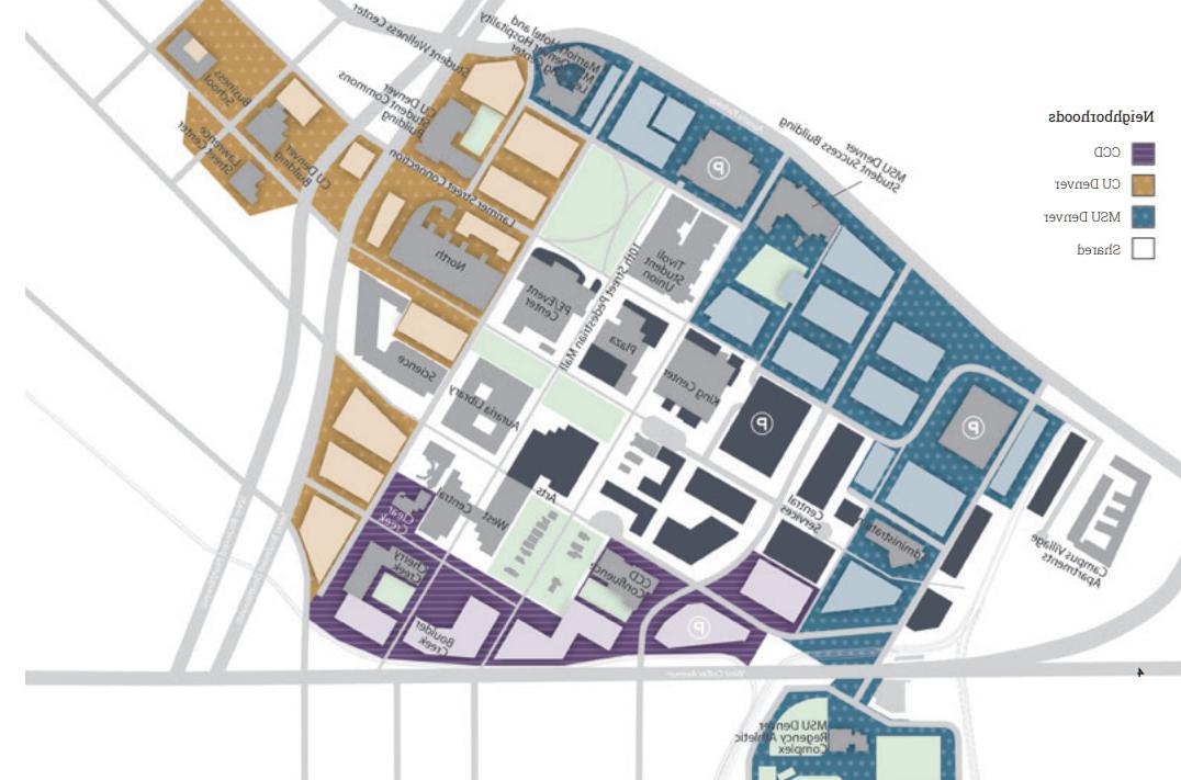 Campus Neighborhood zones